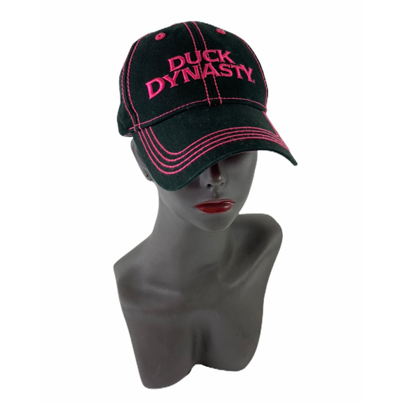 Duck Dynasty Black & Pink Baseball Cap Hat - Picture 1 of 4